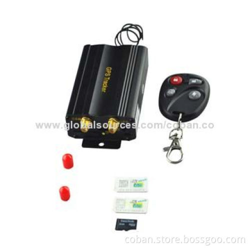 GPS Vehicle Tracking Device Supports Dual-SIM Card and Fuel Monitor SD Memory
